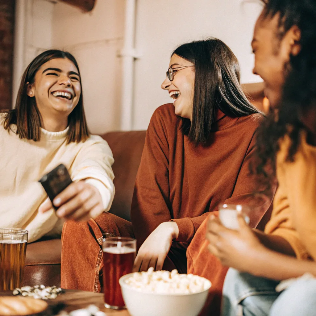 Hanging out with friends should feel great