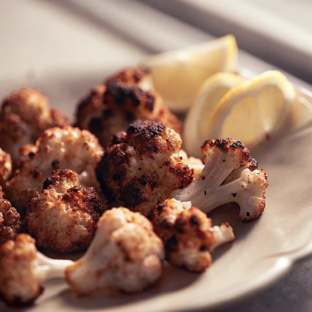 Roasted Cauliflower Florets with Smoked Paprika