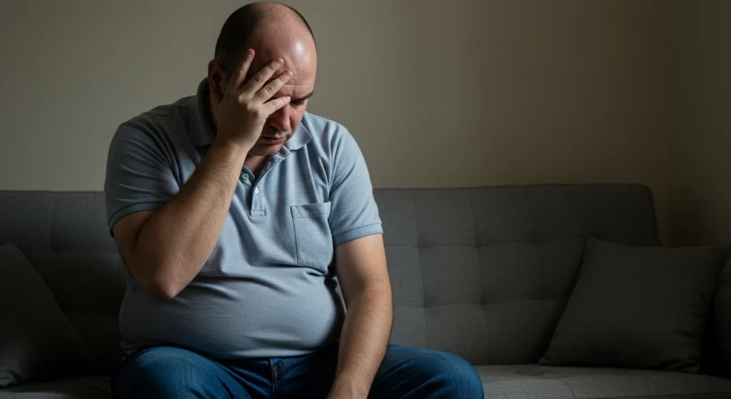 Stress and weight gain are linked. If you want to lose weight, you need to work on your stress levels.