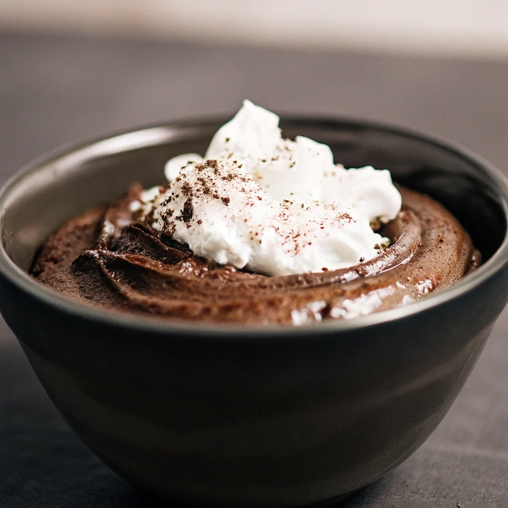 Chocolate Avocado Mousse