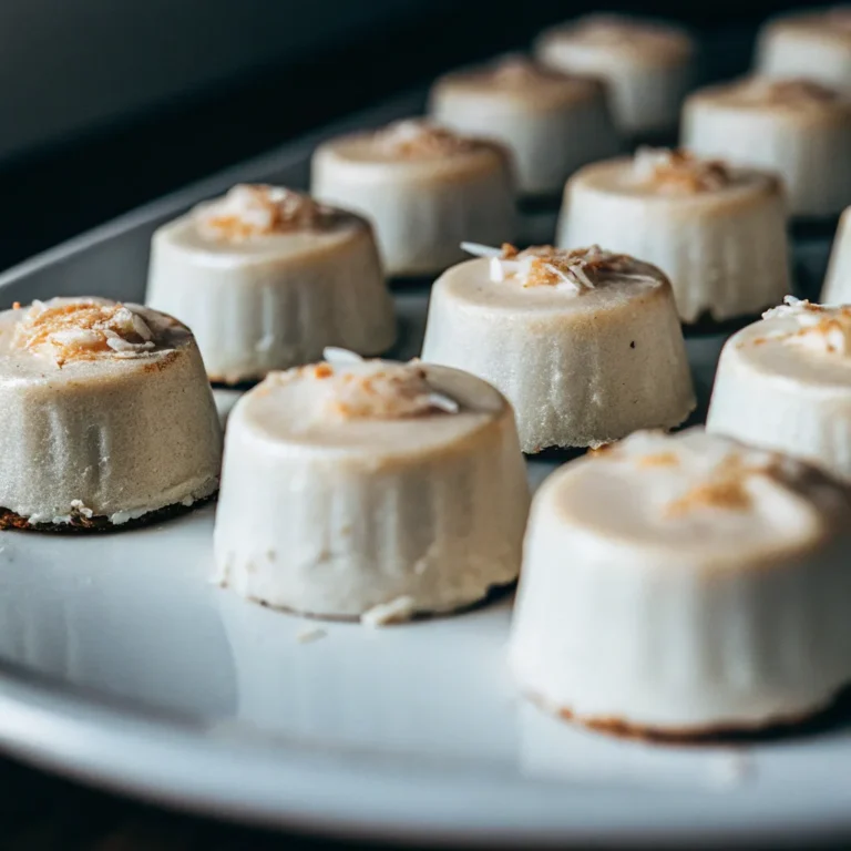 Coconut Cream Fat Bombs