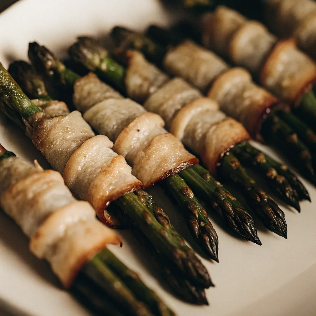 Crispy Bacon-Wrapped Asparagus Bundles
