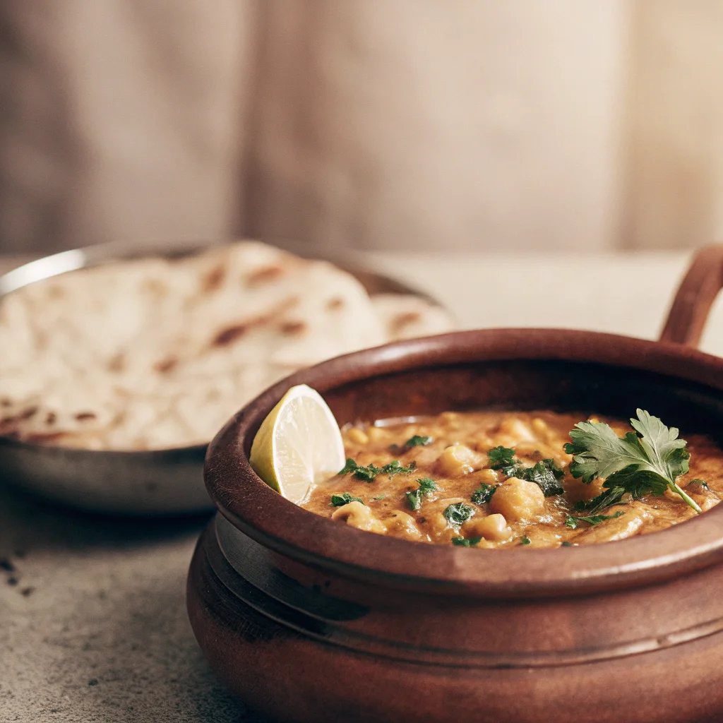 Indian Inspired Chickpea and Spinach Curry