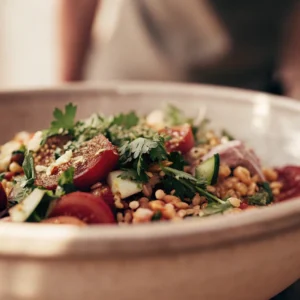 Mediterranean Lentil and Herb Salad