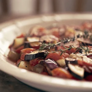 Provencal ratatouille with herbs de provence