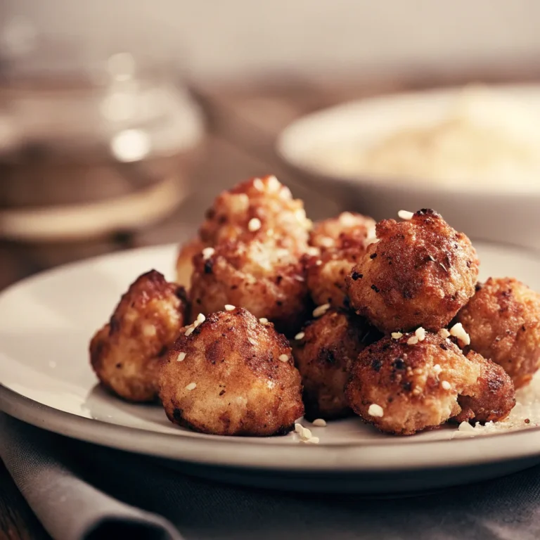 Spicy garlic cauliflower bites