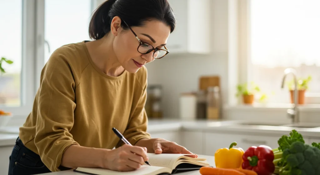 Food journaling helps recognize and break bad habits