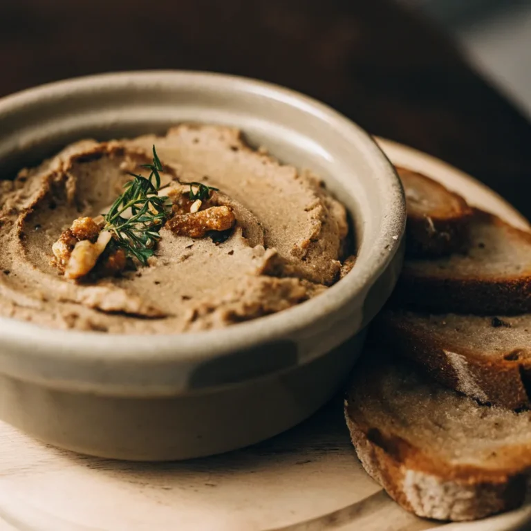 Mushroom and Walnut Pate
